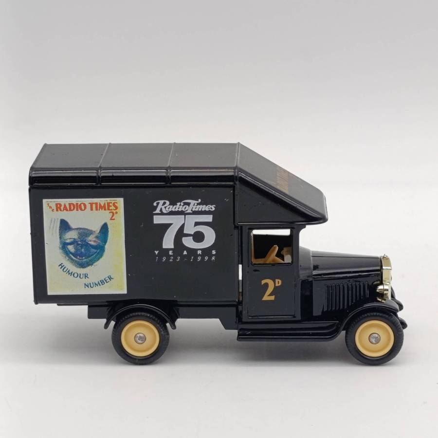 LLedo 1935 Morris Radio Times 75 years delivery van die-cast model in box