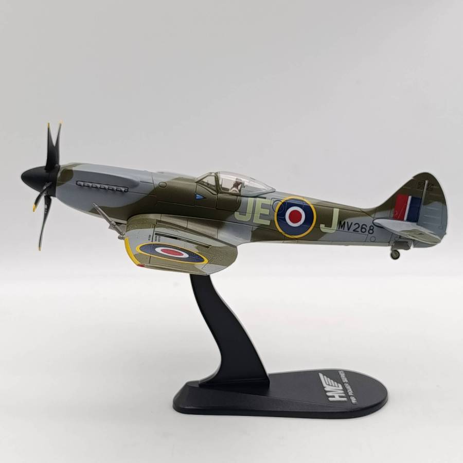HobbyMaster Spitfire MK.XIV die-cast model plane in box - scale 1/48