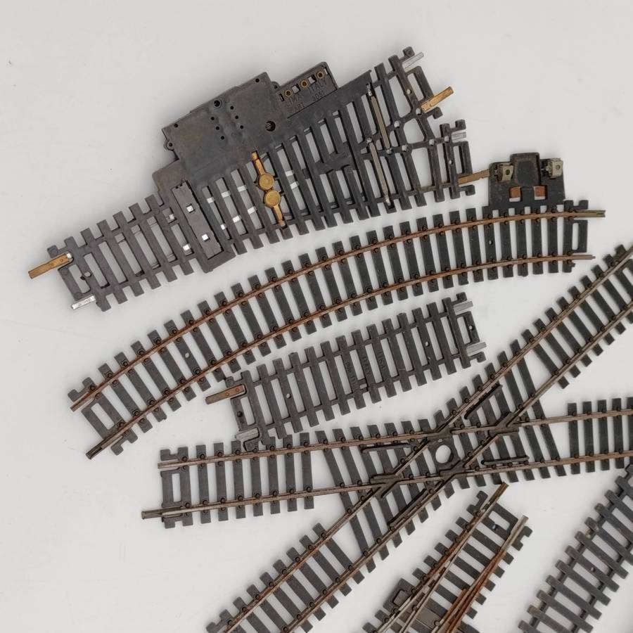 Lot of 10 Lima HO scale assorted railway tracks