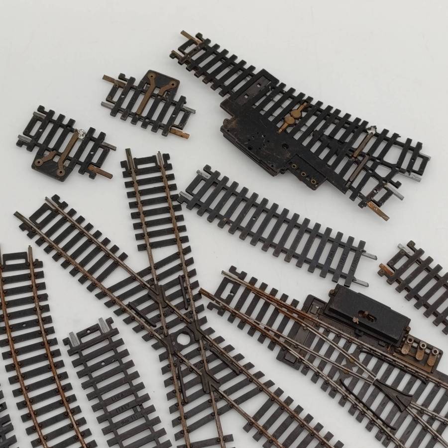 Lot of 10 Lima HO scale assorted railway tracks