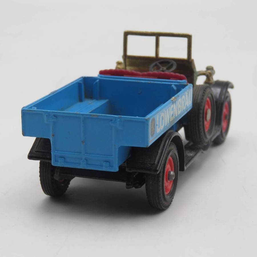 Matchbox Models of Yesteryear Crossley Lowenbrau delivery van model car