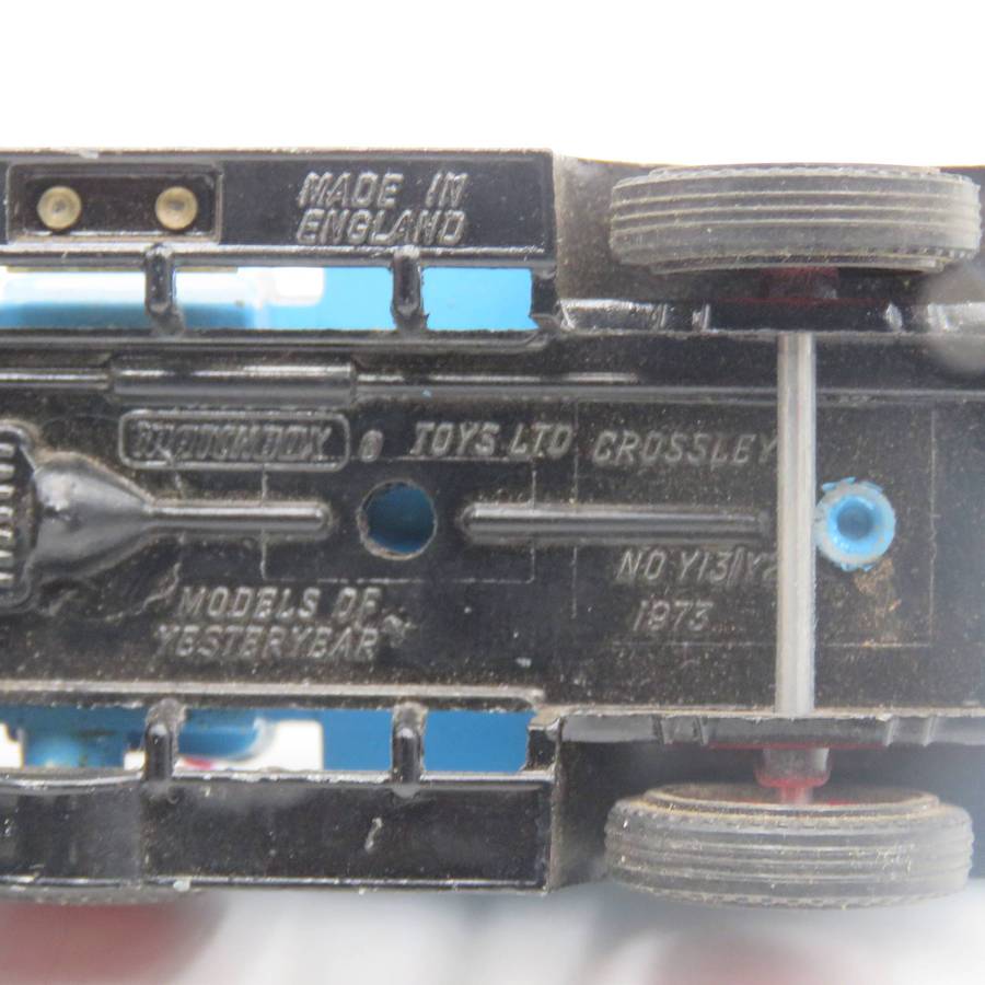 Matchbox Models of Yesteryear Crossley Lowenbrau delivery van model car