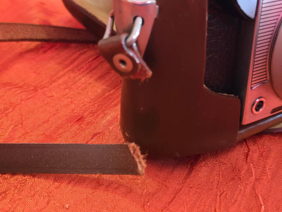 Vintage Agfa Optima II 35mm film camera.