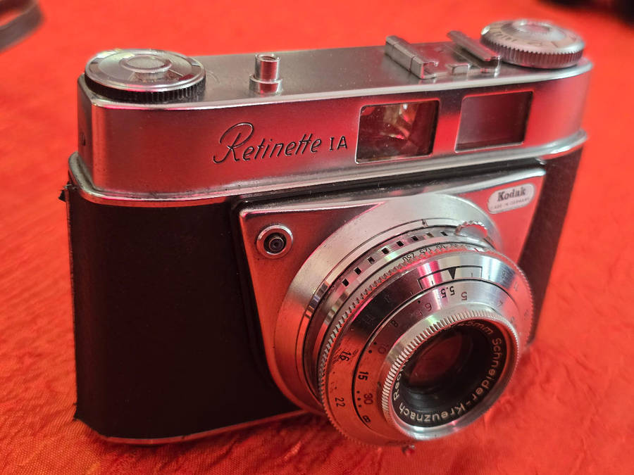 Kodak Retinette 1A Type 035 Film Camera Schneider Reomar 3.5/45mm Lens