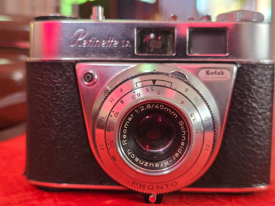 Kodak Retinette 1A Type 035 Film Camera Schneider Reomar 3.5/45mm Lens
