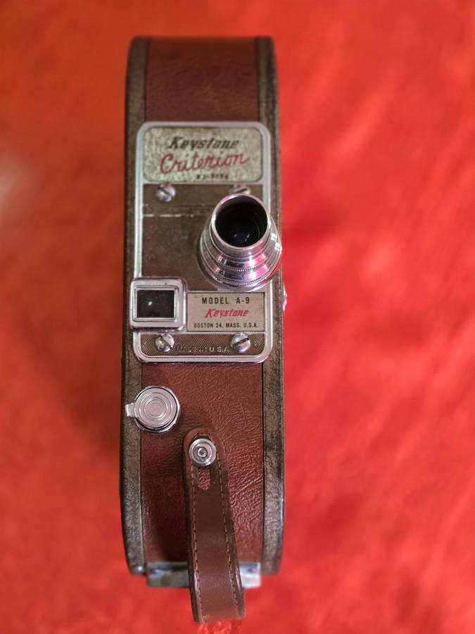 Criterion Model A-9 16mm movie camera.