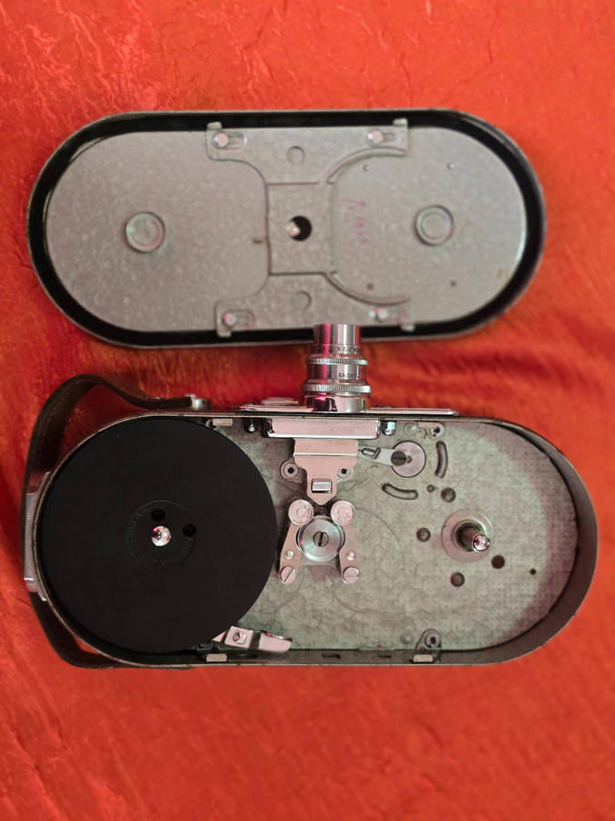 Criterion Model A-9 16mm movie camera.