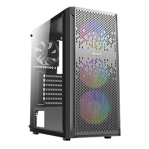 Antec NX290 Mid Tower Gaming PC (Intel i5-9500, 512GB SSD, 1TB HDD, & 16GB RAM)