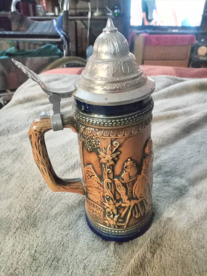 Gerzit beer stein beautiful scarce
