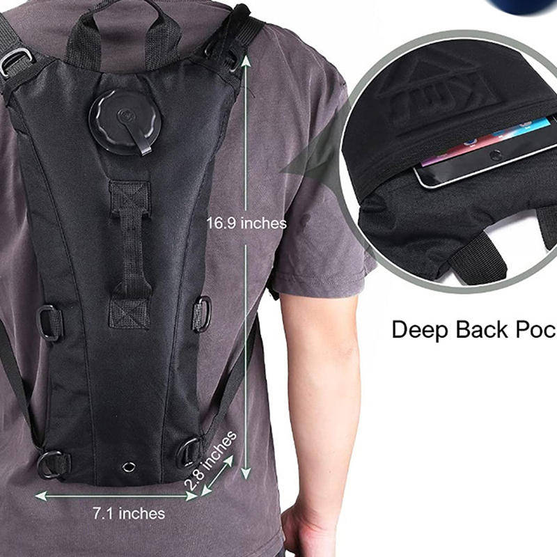 3L Tactical Hydration Backpack Military Water Bag Pouch Outdoor Running Cycling Camping Rucksack