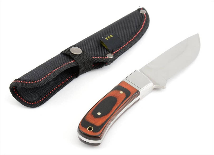 Sanja Knife No k-91 Red wood