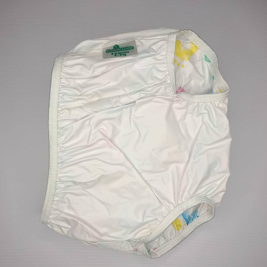 Baby Printed PVC Waterproof Diaper Cover - 3-6 Months