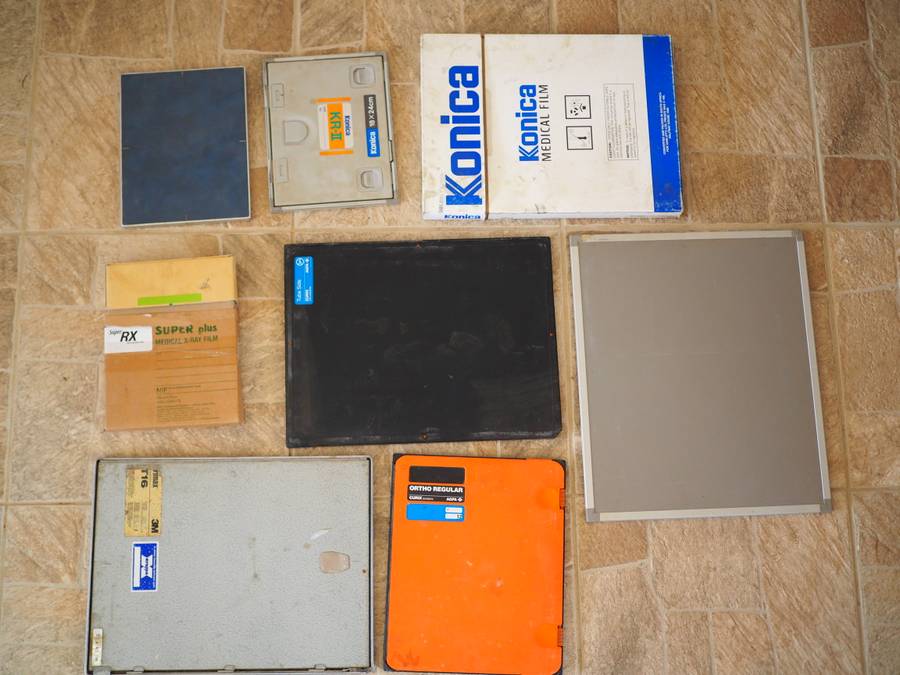 X-Ray Bundle (Unused film and backplates - 8 items)