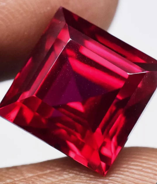 8.80ct Ruby Cushion Cut