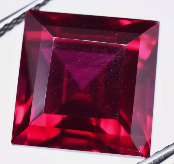 8.80ct Ruby Cushion Cut