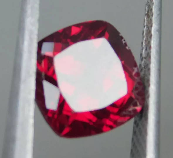 3.90 Ct Red Color Ruby Cushion Cut