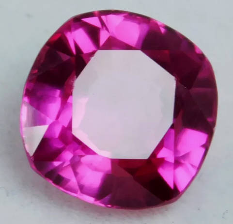 4.20Ct Mozambique Ruby Radiant cut