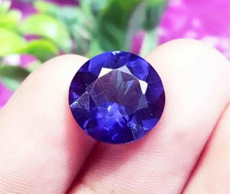 10.30ct Treated Tanzanite Round Cut