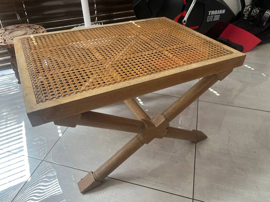 Bamboo rattan coffee table
