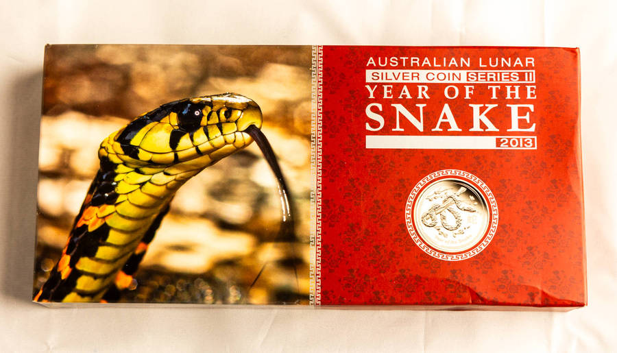Australian Lunar Year of the Snake 2013 Three Coin Set Silver