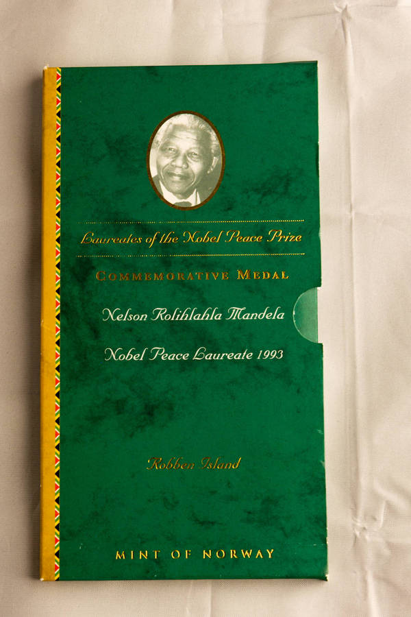 2009 Nelson Mandela 1 oz Silver Commemorative Medal