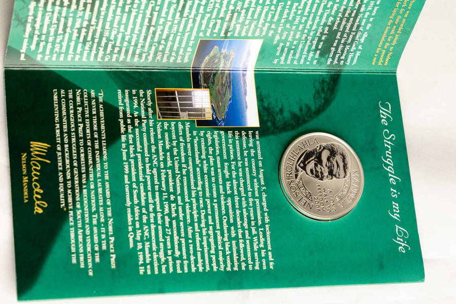 2009 Nelson Mandela 1 oz Silver Commemorative Medal