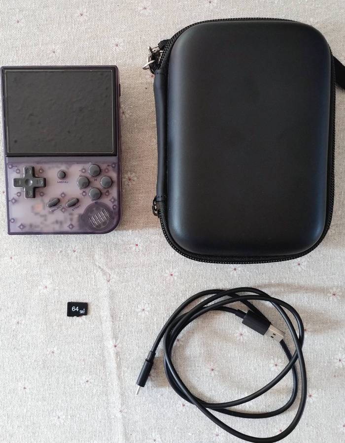 Anbernic RG35XX - Transparant Black - 64gb