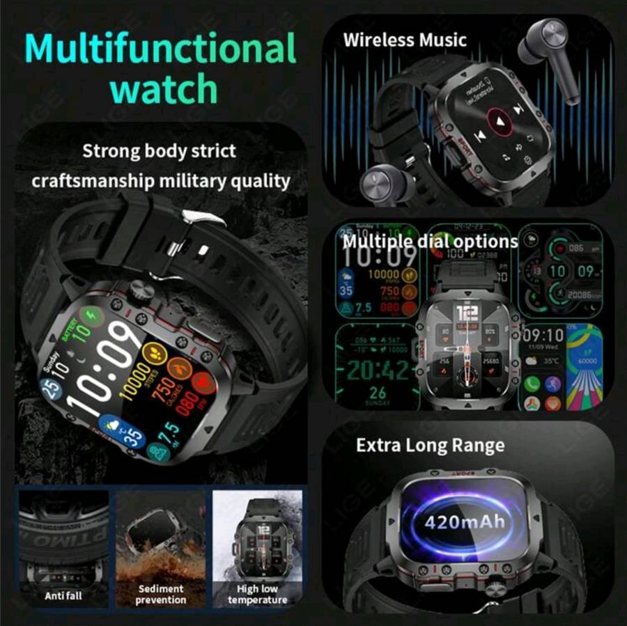 Smart Watch - Newest outdoor Multi-Functional Watch