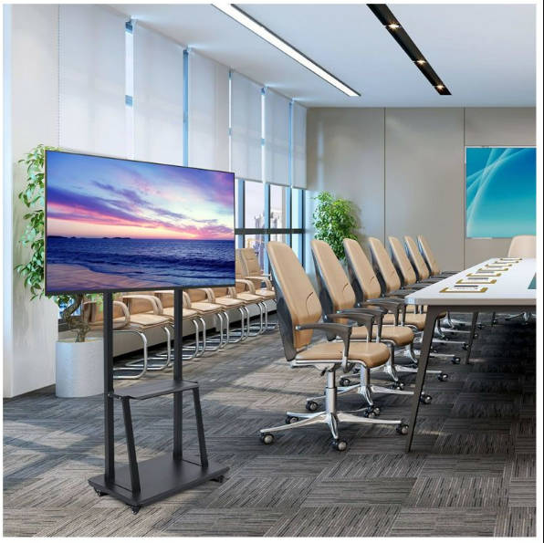 32''- 70'' Mobile Floor TV Mount Stand with Wheels