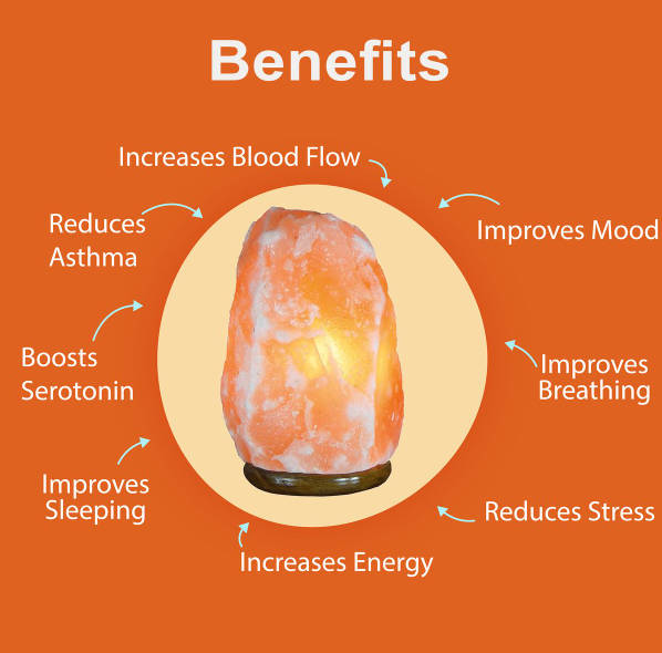 HEMCO Himalayan Crystal Salt Lamp (2-3 KG) -B5967