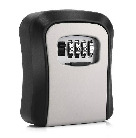 Key Lock Box, Combination Lock Box Wall Mounted Waterproof Key Storage Case