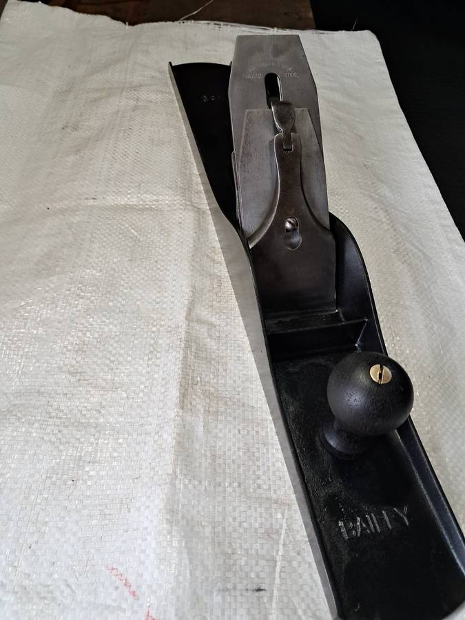 Stanley No. 8 Jointer Plane. US PAT APR 19-10