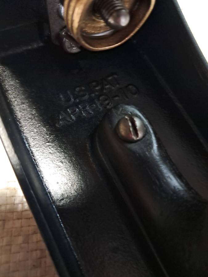 Stanley No. 8 Jointer Plane. US PAT APR 19-10