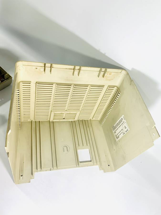 Vintage Olympia ETX 1 Amber Monochrome CRT Computer Monitor (needs attention)