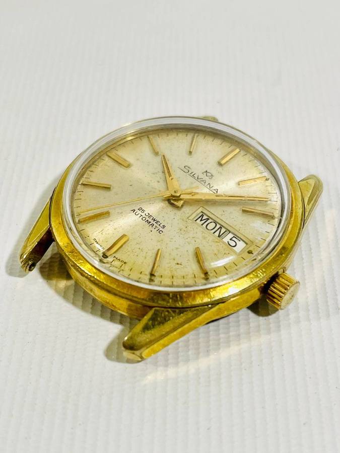 Vintage Silvana 25 Jewels Automatic Mechanical Gents Swiss Made Watch