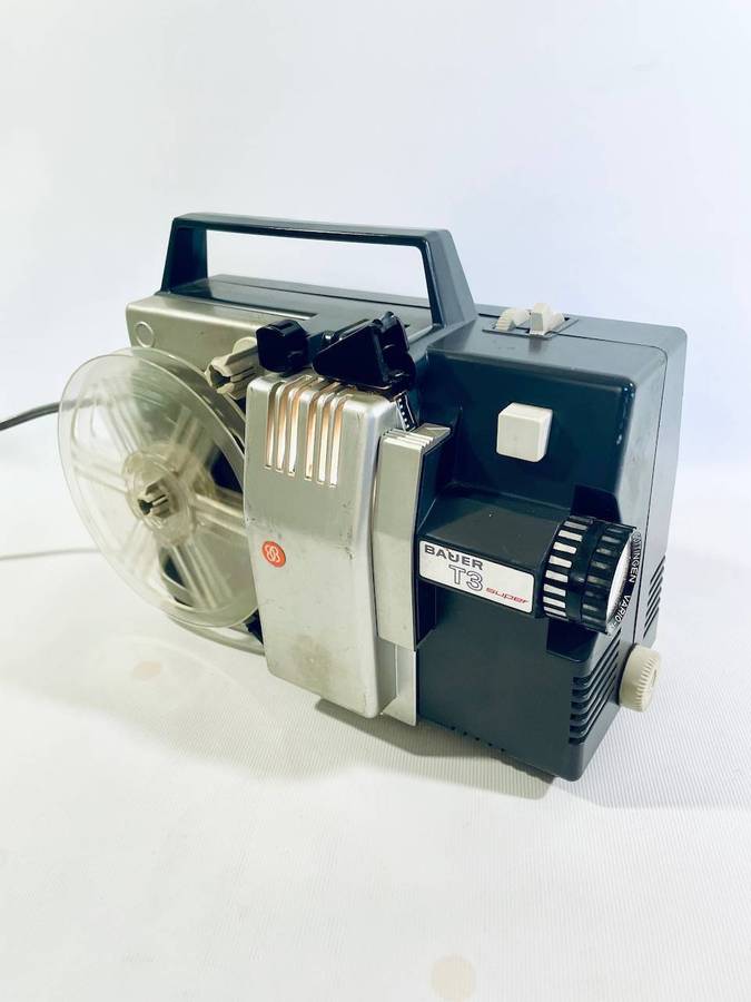 Vintage Bauer T3 Super 8mm Projector  Classic German Engineering