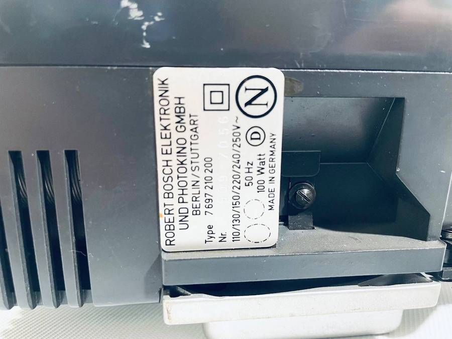 Vintage Bauer T3 Super 8mm Projector  Classic German Engineering