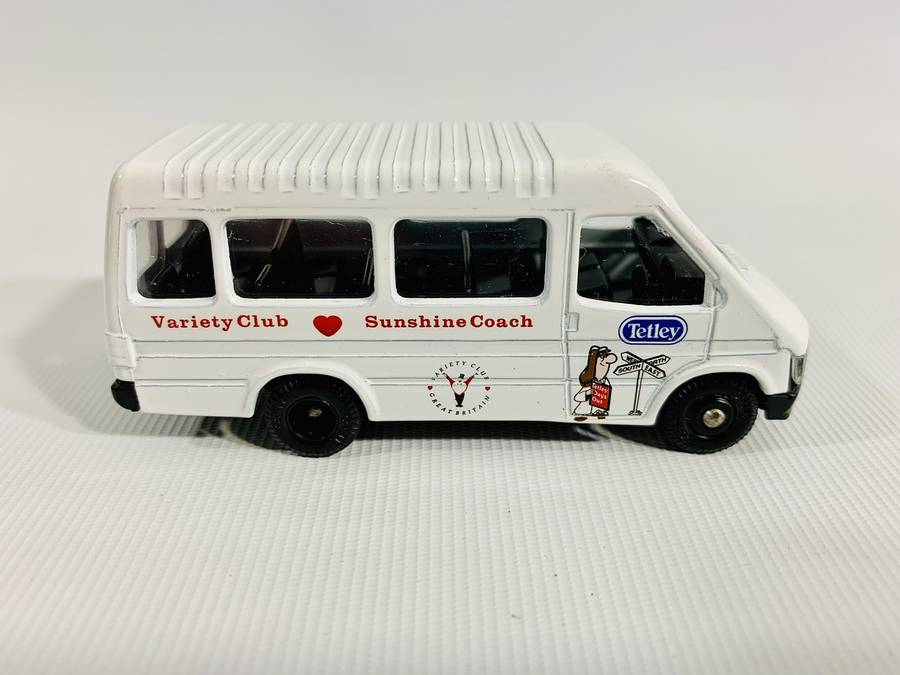 Lledo Tetley Promotional 1/43 Die Cast Variety Club Sunshine Coach (Boxed)