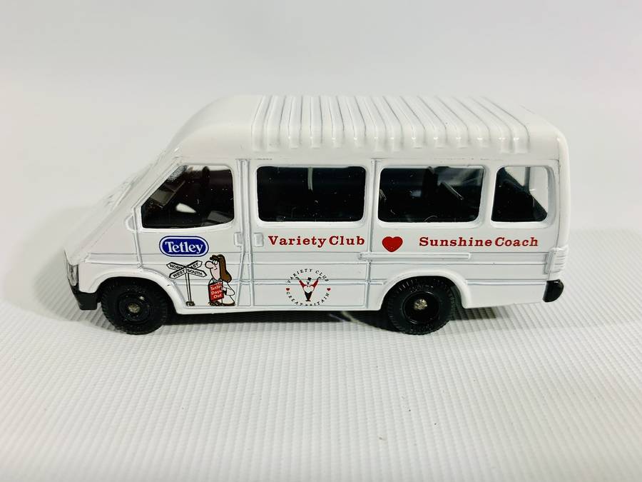 Lledo Tetley Promotional 1/43 Die Cast Variety Club Sunshine Coach (Boxed)