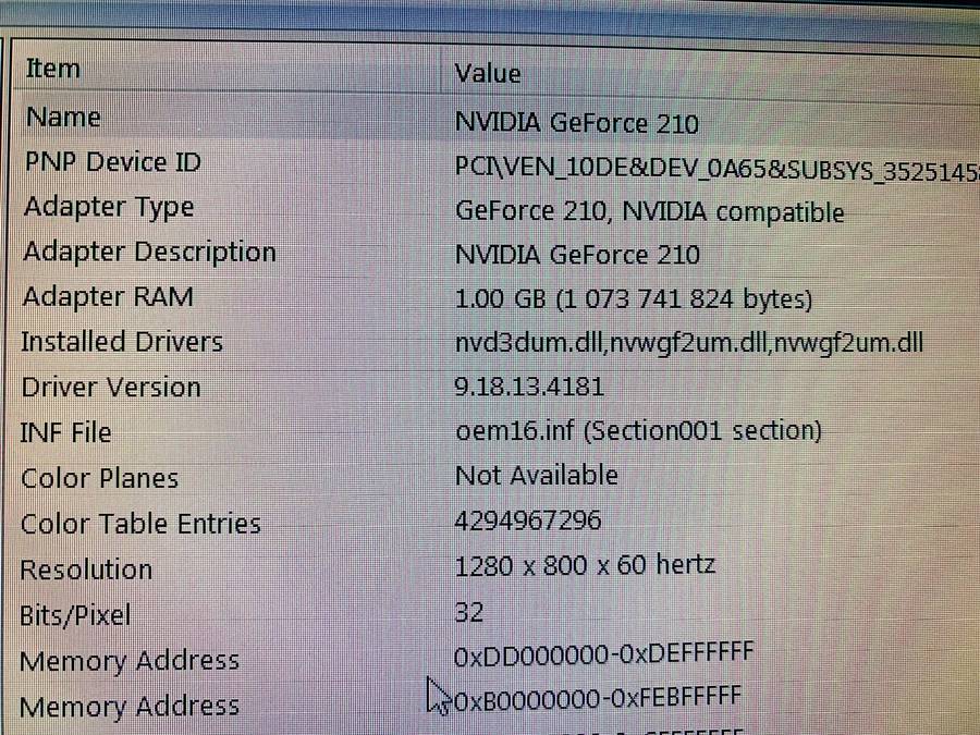Fujitsu Desktop PC Tower - Nvidea GeForce 210 1GB, Intel Core Duo 1.80GHz, Windows Vista
