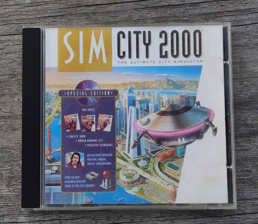 SimCity 2000 original pc game collectable
