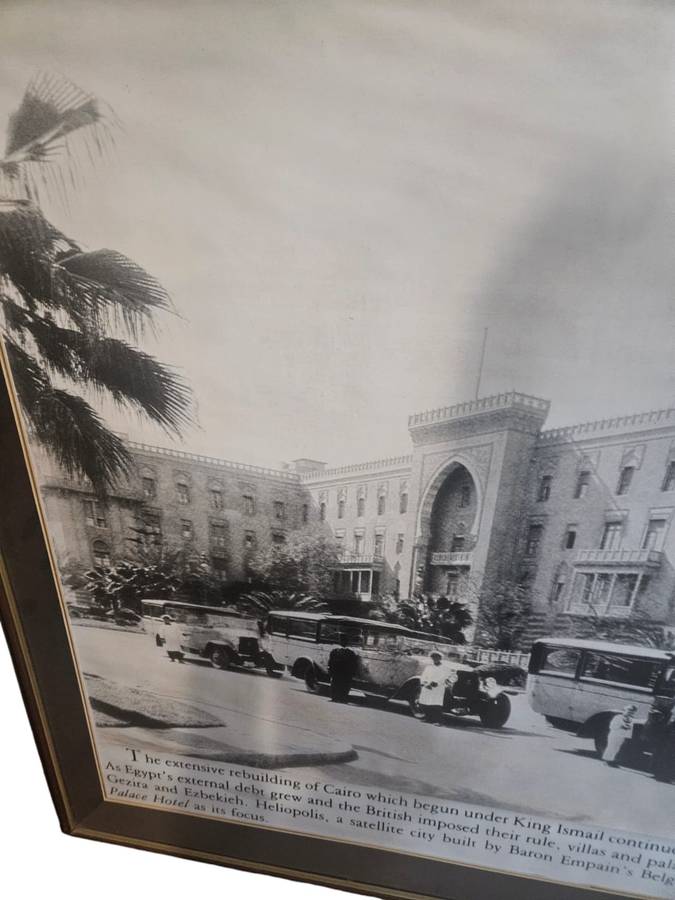 Palace Ittihadiya known as Heliopolis Palace framed print