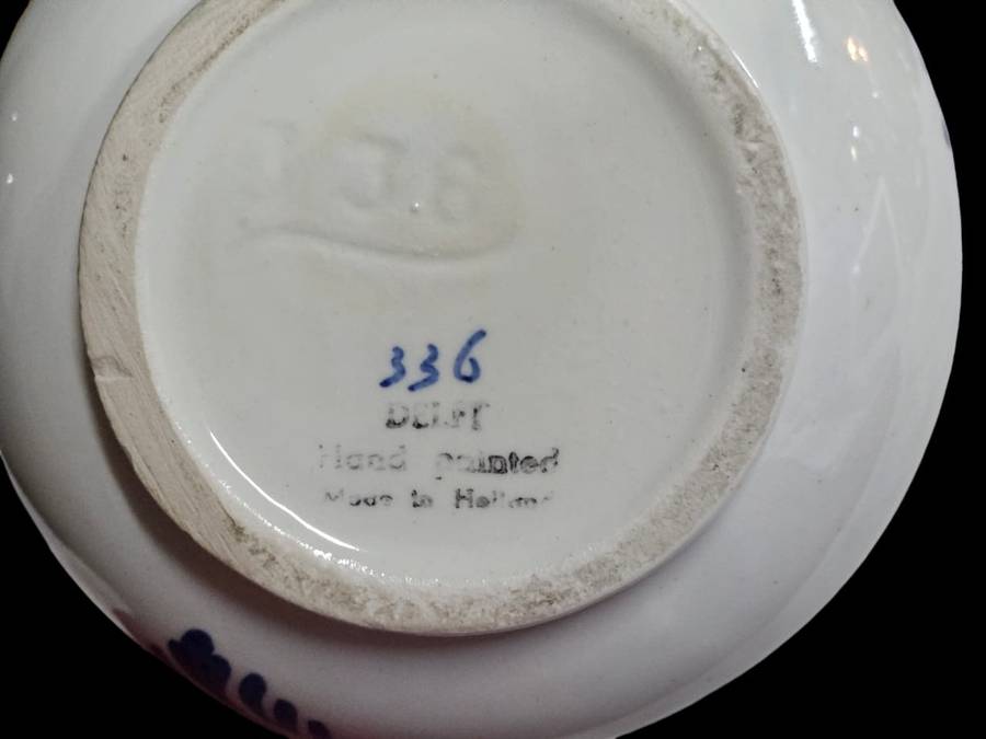 Vintage 336 Delft Jug Holland