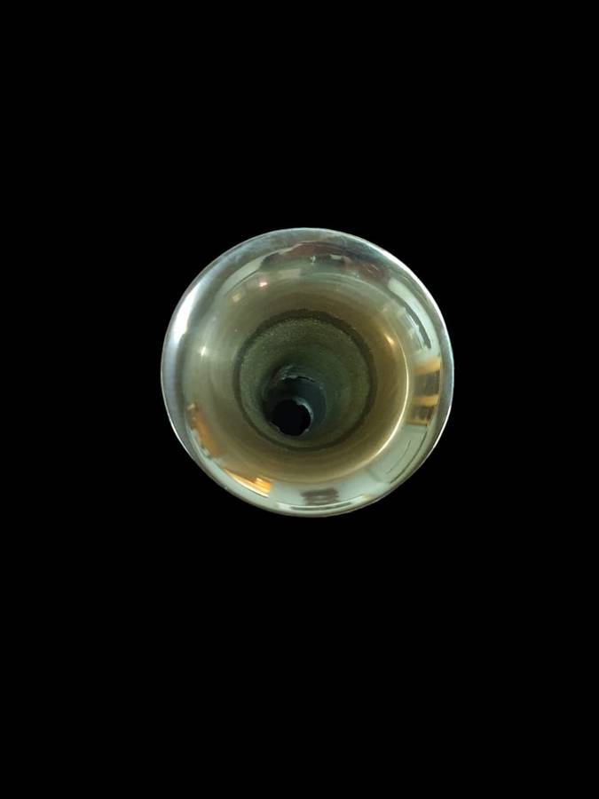 Boho Indian brass vase