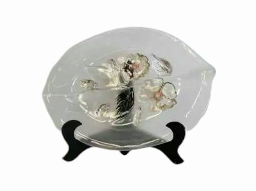 Mikasa Walther Glass Crystal Canape Plate