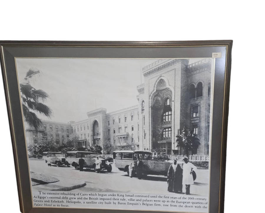 Palace Ittihadiya known as Heliopolis Palace framed print