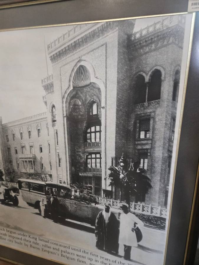 Palace Ittihadiya known as Heliopolis Palace framed print