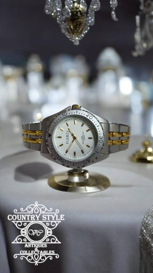 Vintage Aramis quartz men's watch