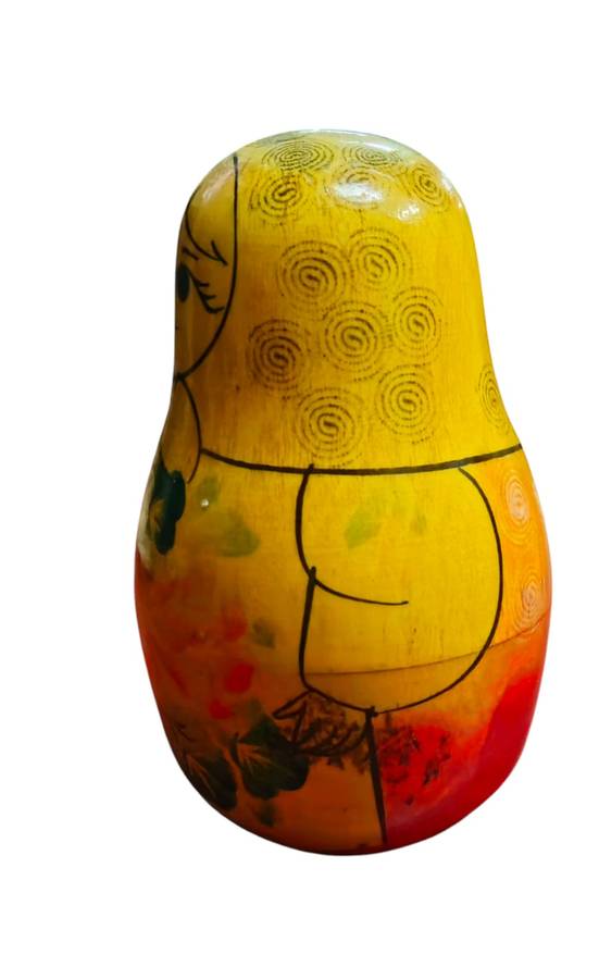 Nevalyashka (Roly Polly) musical Matryoshka doll