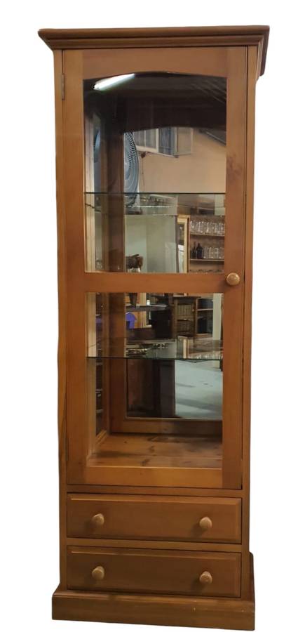 Johnson Bros Glass Display Cabinet